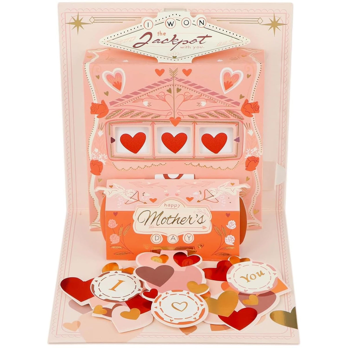 Happy Mothers Day Card - Pop Up Mothers Day Card With Envelope 3D Mother'S Day Greeting Cards For Mom From Daughter Son Jackpot Happy Birthday Gift For Her Wife Grandma