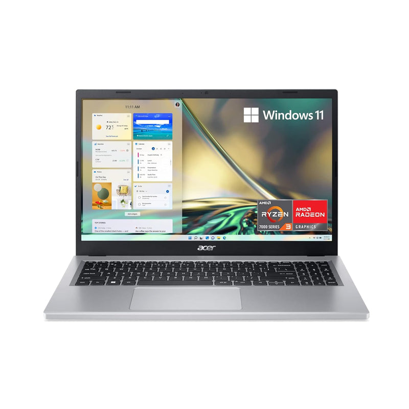 Aspire 3 A315-24P-R7Vh Slim Laptop | 15.6" Full Hd Ips Display | Amd Ryzen 3 7