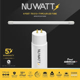 30 Pack 4FT T8 LED Tube Lights 18W 2200LM 3500K Type A B Fluorescent Replacement