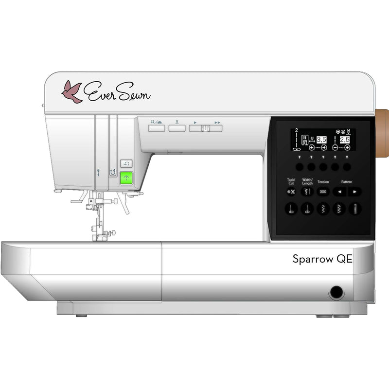 Sparrow Qe Professional Sewing And Quilting Machine - 8Û Throat - 70 Stitch Pa