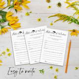 Graduation Advice & Wishes Cards Set - Classic Minimal Bachelor Hat Fill In Style Wishes & Advice Cards For Graduate, Grad Celebration Gift, Party Activity Decoration (30Pcs) - A05