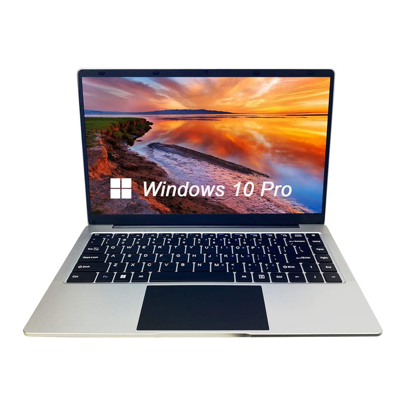 Windows 10 Pro Business Laptop Computer 14.1'' With 6Gb Ram 256Gb Ssd,Intel J4