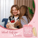 Funny Gifts For Mom Birthday Valentines Day From Daughter, Handmade Moms Candle Soy Wax, Mom Birthday Gifts From Daughter, Moms Gift For Mother’S Day, Christmas, Thanksgiving, 10Oz