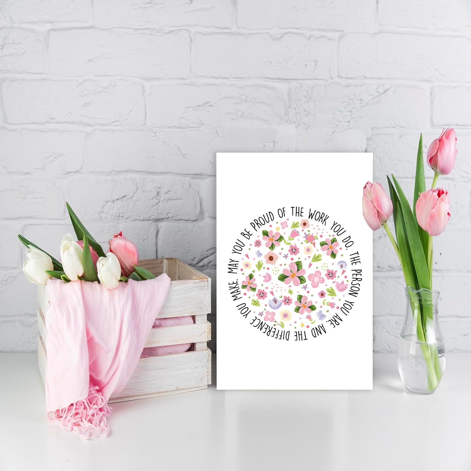 Cute Proud Of You Card For Best Friend Doctor Nurse Him Her, Graduation Card For Daughter Granddaughter Niece Friend, Mothers Day Gift For Mom Stepmom, Affirmation Gift For Coworker Teacher