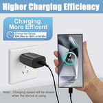 25W Super Fast USB C Charger for Samsung Galaxy S24/S23/S22 with 10FT Cable