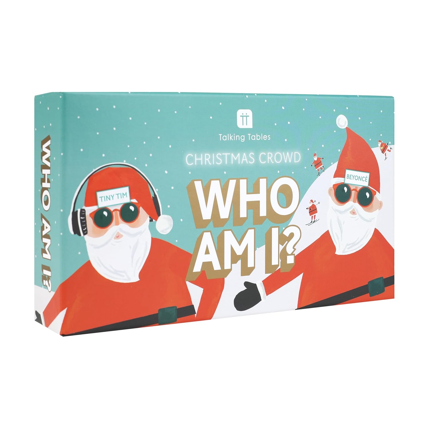 Who Am I Christmas Quiz Game, Question Cards After Dinner Party, Fun Games For Kids, Card Game For Adults, Family Game, Secret Santa, Gift, Present, Ages 7+