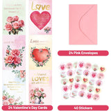 Religious Valentines Day Cards Christian Greeting Card Bulk Gold Foil Assortment Cards With Envelopes