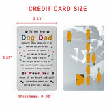 Valentines Day Card For Dog Dad - Gifts For Dog Dad Father Lover Birthday Father'S Day Easter Card