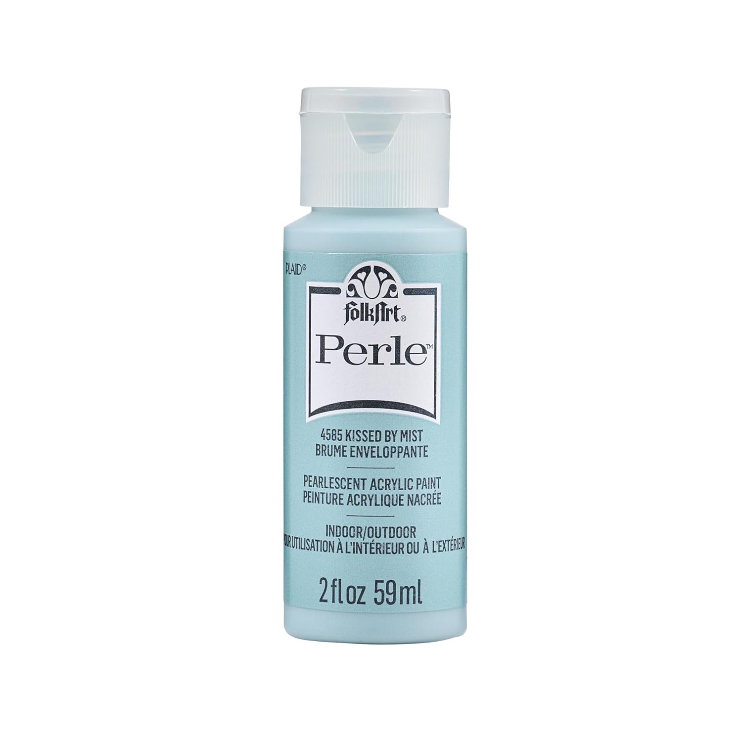 FolkArt Perle Acrylic Craft Paint, Kissed by Mist, 2 fl oz