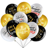 50 Pcs Going Away Party Balloons We Will Miss You Decor 12 Inch
