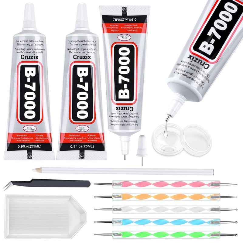 B7000 Glue Clear With Precision Tip, B-7000 Jewelry Bead Glue Adhesive