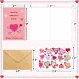 30 Pcs Funny Valentine'S Day Coworker Cards Humorous Valentines Greeting Cards With Envelopes And Stickers Fun Coworker Note Card For Friends Colleague Employees Office School Supplies