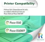 Xerox 8560 Ink, Remanufactured Black 108R00727, 6-Pack (6,800 Pages)