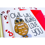 Owl Love Card For Anniversary, Birthday, Valentine'S Day, Cute, Fun Owl Pun Card For Him, Her