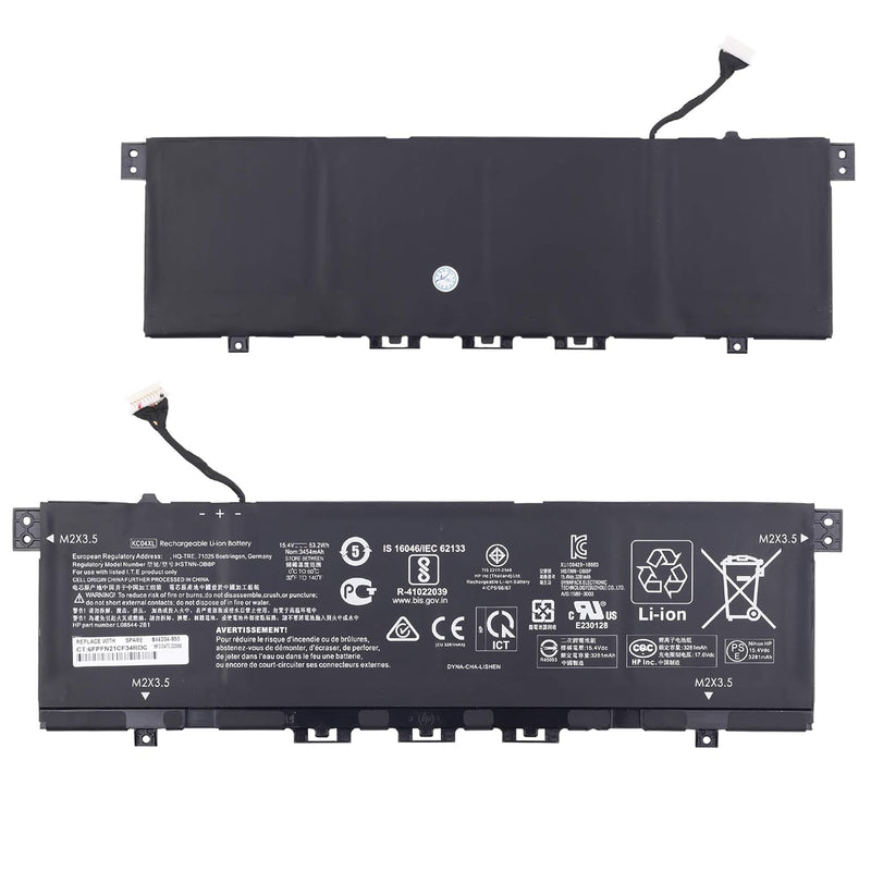 Replacement Battery Kc04Xl Compatible With Hp Envy X360 13-Ag 13M-Aq Hstnn-Db8