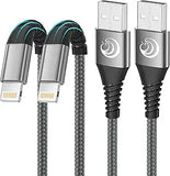 2 Pack 10FT MFi Certified Lightning Charging Cable Fast Charger for iPhone iPad