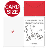Valentines Day Card For Wife Funny - Naughty Valentines Day Card For Wife Husband Boyfriend Girlfriend, Funny Valentine'S Cards For Him Her, Valentine'S Gifts For Husband Wife Boyfriend Girlfriend