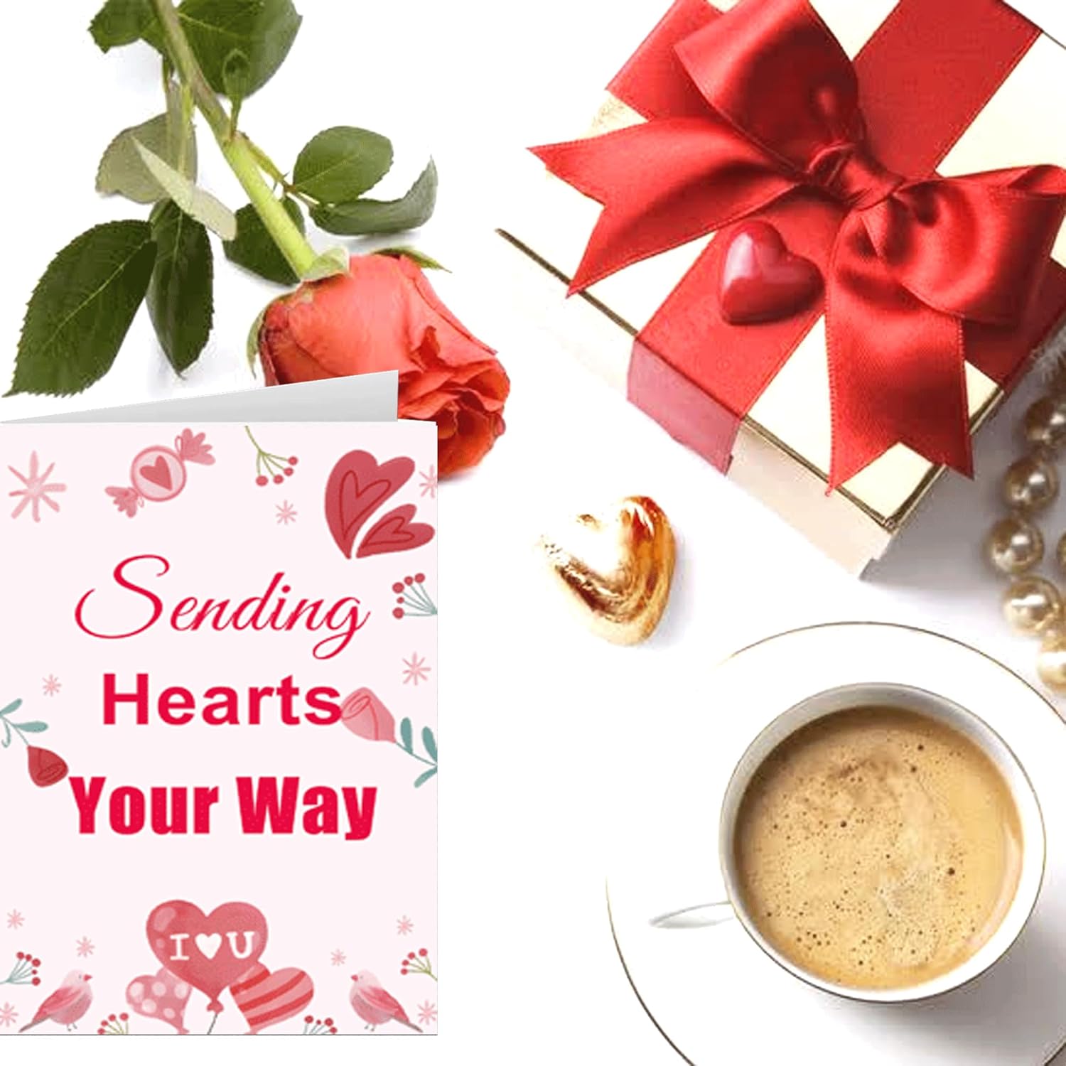 Happy Valentine'S Day Cards 24 Pack Happy Heart Day Cards With Envelopes Valentine'S Day Decorations Heart Card Heart Cards For Valentine Gift Wrap