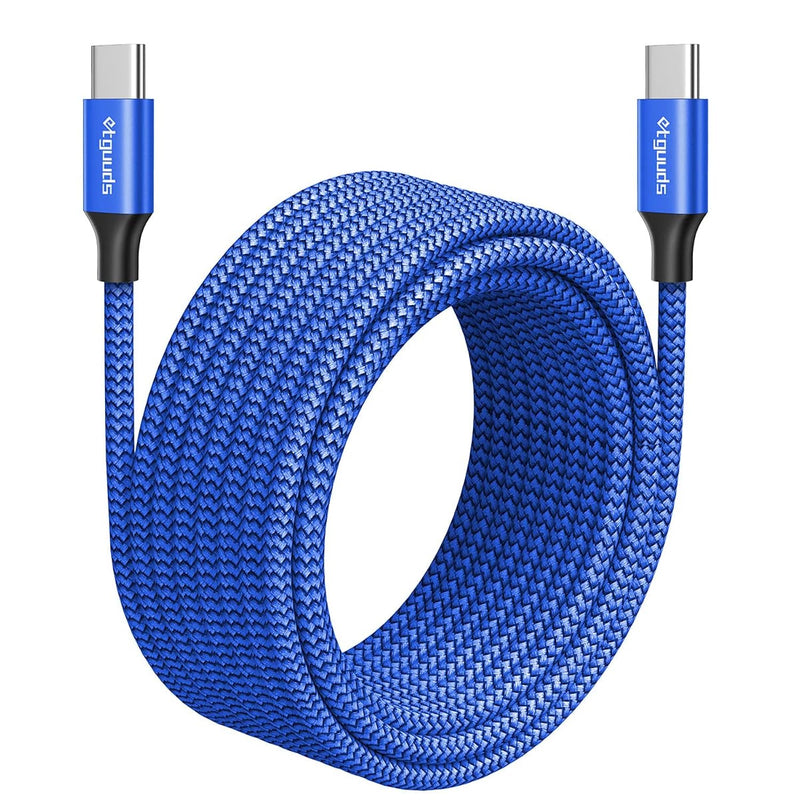 Long Usb C To Usb C Cable [20Ft, 1-Pack], 20 Foot Usb 2.0 Type C To Type C Cha