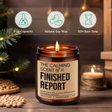 Candle, School Psychologist Gifts - Valentines, Graduation, Bday, Appreciation Gifts For Counselor, School Psych, Psychology Teacher, Psych Student, Therapist - Psychologist Present For Women Men