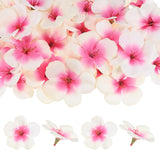 50-Pack Artificial Orchid Flower Heads, Fake Silk Orchid Flowers Head For Diy Crafts/Dress/Wedding/Party Decoration [Pink+White, 2.2"/ 5.5Cm]