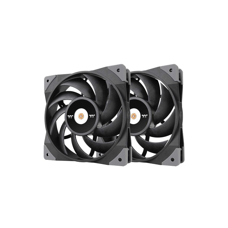 Thermaltake TOUGHFAN 12 Pack of 2 PC Case Fan 120mm CL-F082-PL12BL-A FN1500