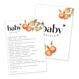 Hilarious Baby Shower Games, Baby Trivia Game, Little Cutie Party Decorations Favors, Ice Breaker Activities For Parents-To-Be-30 Pcs, 5X7 In - D02