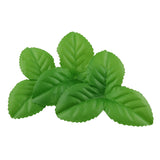 50Pcs Artificial Leaves Rose Flower Leaf Green Silk Fake Leaves Christmas Party Decoration Bouquet Wreaths Wedding Decor