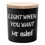 Gifts For Him Men Funny Unique Anniversary Valentines Day Christmas Birthday Romantic Gag White Elephant Gifts For Boyfriend Husband Men Adults Stocking Stuffers Sandalwood Scented Soy Candle