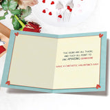 Grandson Valentine'S Card | Funny Valentines Card For Grandson From Grandparent With Printed Message Inside