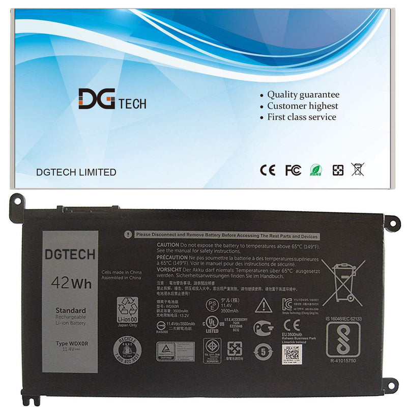 Wdx0R Replacement Laptop Battery For Dell For Inspiron 15 5565 5567 5568 5578