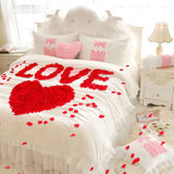 1000 Pcs Red Rose Petals Artificial Rose Petals For Wedding Proposal Anniversary Love Romantic Night Decorations