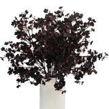 Artificial Black Flowers, 10 Pcs Fake Baby'S Breath, Black Gypsophila Faux Flowers For Halloween Home Decor, Gothic Decor, Floral Arrangement, Table Centerpieces (10, Black)