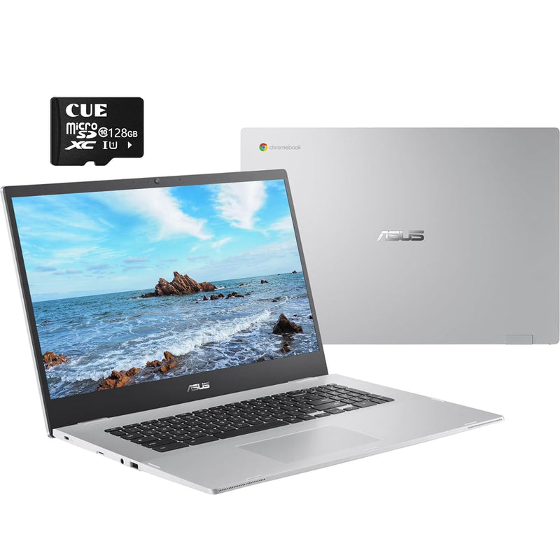 ASUS 17 Chromebook 17.3 Inch FHD Laptop Newest, Intel Celeron N4500(Up to 2.8G