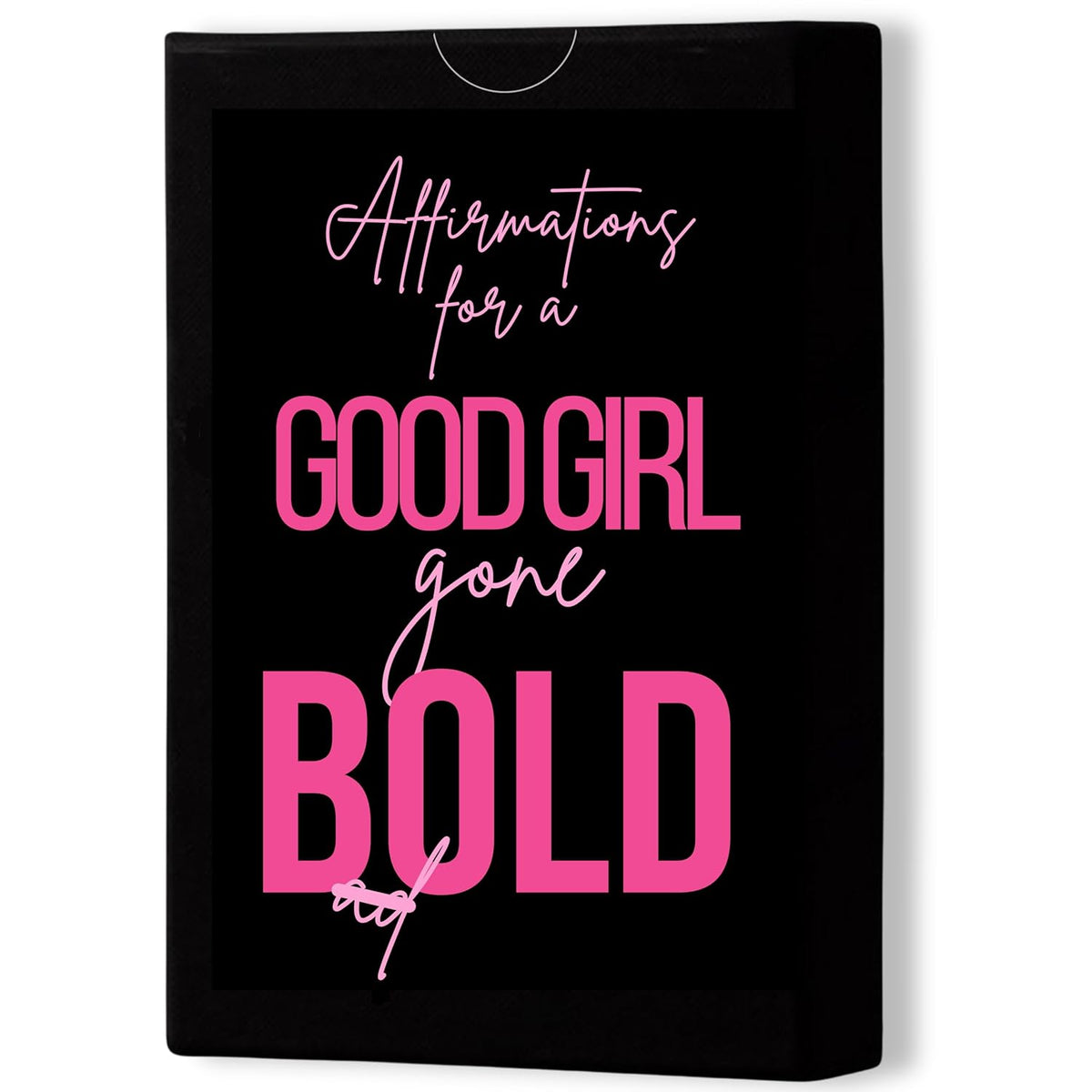 Affirmation Cards For A Good Girl Gone Bold - 52 Affirmation Cards For Women - Self Care Gifts For Women - Mindfulness Card - Positive Affirmations Cards - Small Valentine Gifts