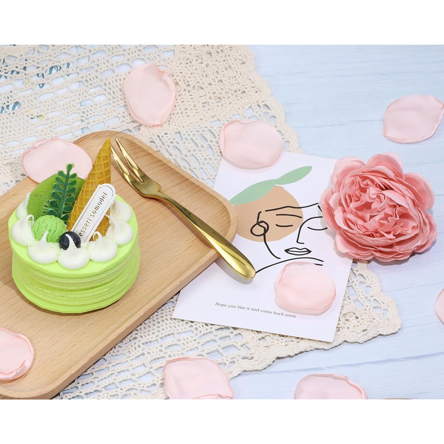 Silk Rose Petals 100Pcs Satin Flower Petals For Wedding Flower Girl Basket Table Centerpieces Scatter Confetti Bridal Shower Party Decoration (Blush)