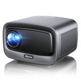[2500 Ansi/Auto Focus/Built-In Apps] Smart Projector 4K With Wifi 6 And Bluetooth 5.3, 6D Keystone Outdoor Movie Projector With Netflix& 36W Dolby Audio Plus Hdr10+ Home Theater Ceiling Upgraded