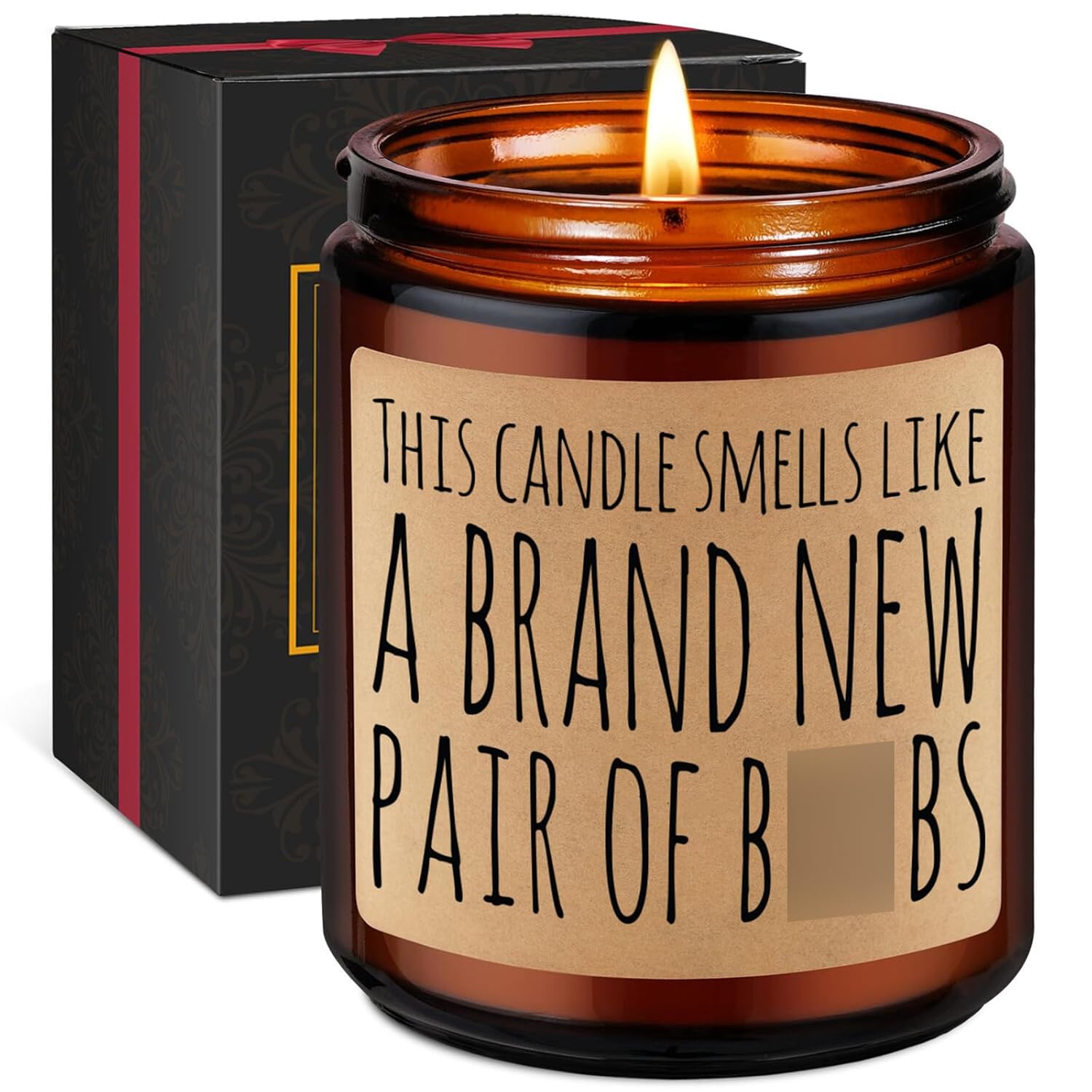 Candles, Breast Cancer Gifts, Funny Implants, Breast Reduction Surgery Presents, Bo-B Job Recovery Supplies - Reconstruction, Mastectomy Surgery, Cancer Survivor Gifts For Women Her