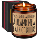 Candles, Breast Cancer Gifts, Funny Implants, Breast Reduction Surgery Presents, Bo-B Job Recovery Supplies - Reconstruction, Mastectomy Surgery, Cancer Survivor Gifts For Women Her