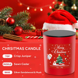 Christmas Candles, 10Oz Scented Candles Gifts For Women, Merry Christmas Gifts For Women And Men