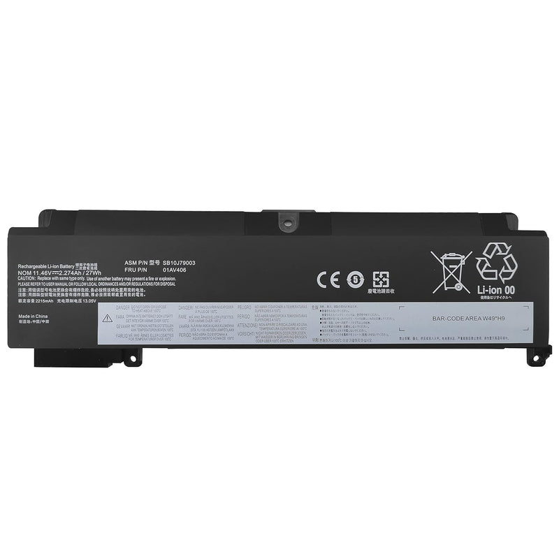 01Av406 Laptop Battery Compatible With Lenovo Thinkpad T460S T470S Series Note