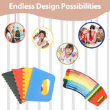4Pcs Texture Tools For Plaster Art Paint Scrapers Kit For Arts And Crafts Diy Graffiti Oil Painting And Drawing Play Early Learning For Texture Art On Canvas Putty Scraper For Art