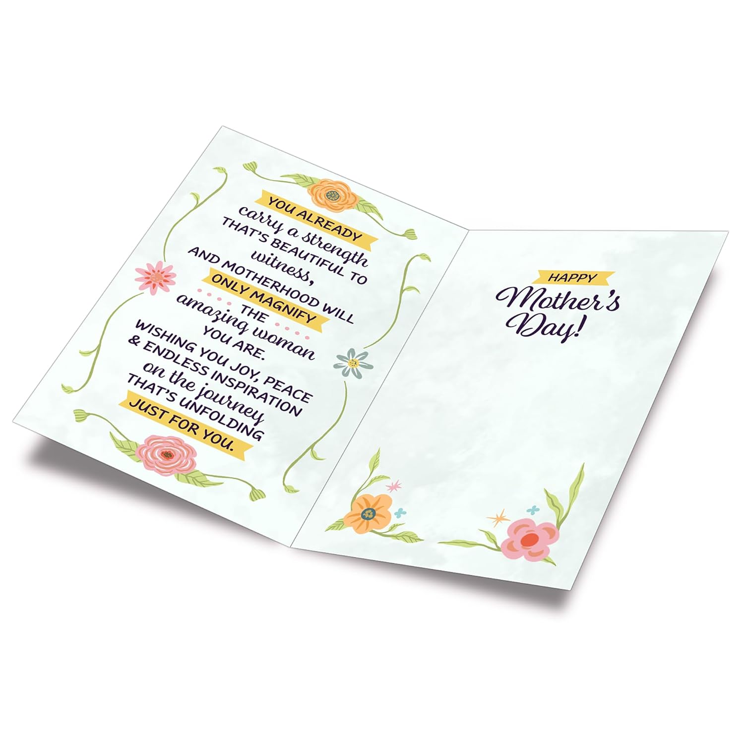 Mama To Be Mother'S Day Card, Made In America, Thick Card Stock With Premium Envelope Packaged In A Reusable Presentation Mailer, Eco-Friendly, 5In X 7.75In