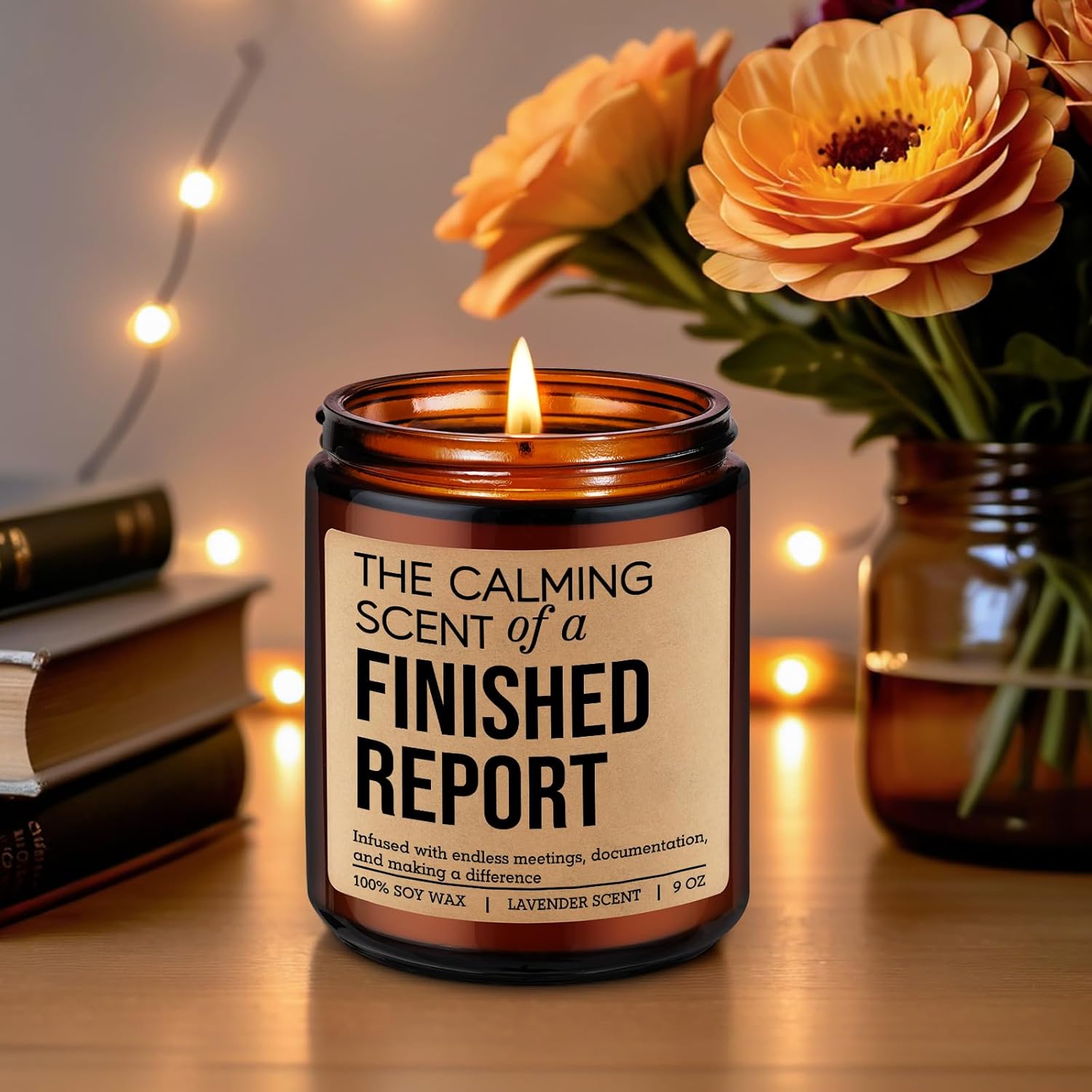 Candle, School Psychologist Gifts - Valentines, Graduation, Bday, Appreciation Gifts For Counselor, School Psych, Psychology Teacher, Psych Student, Therapist - Psychologist Present For Women Men
