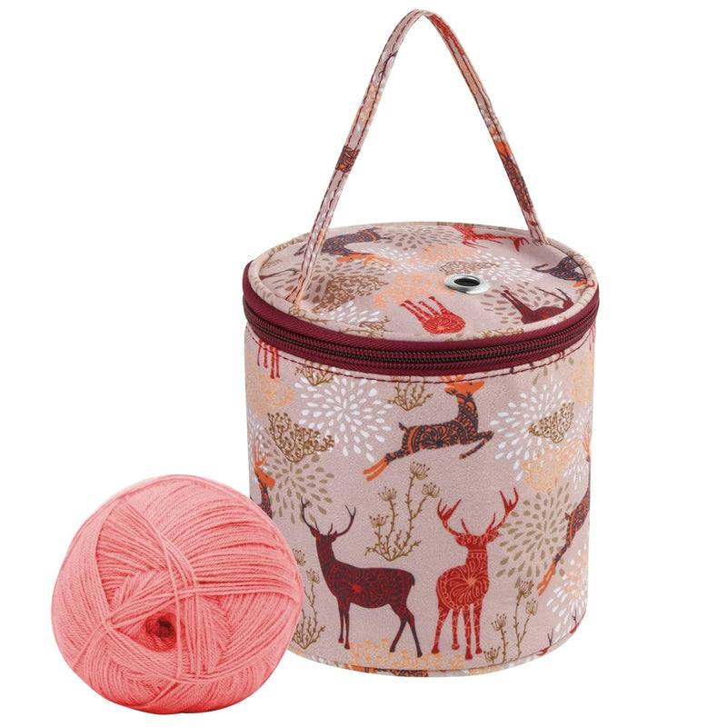 Small Yarn Storage Bags Portable Knitting Bag Case Organizer Crochet Thread Se