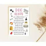 Dog Aunt Mother'S Day Card - Dog Aunt Card - Pet Dog Toys Card - Cards For Dog Lovers - Mother'S Day Card - Happy Birthday Aunt Card - Funny Cute Dog Aunt Card - Aunt Love Dogs Card - Greeting Card