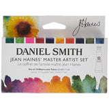 DANIEL SMITH Watercolor, 5ml tubes, Jean Haines Master Artist Set 10 Watercolor Tubes (total 10 pieces) 285610223, 0.17 Fl Oz (Pack of 10)
