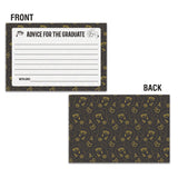 50 Pack Graduation Advice Cards - Advice For The Graduate, Graduation Party Supplies Favors, Graduation Decorations, Announcements Table Games,Graduation Wish Cards,4X6 Inches