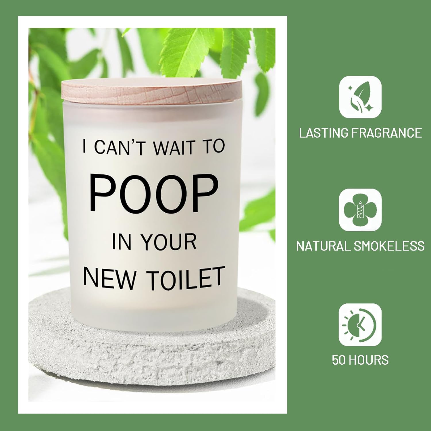 House Warming Gifts New Home, Funny Housewarming Gifts New Home House Apartment Essentials Bathroom Decor, Unique Candle Housewarming Gag Gift Ideas For Women, Men, Couples, Best Friend & Homeowners