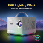 8K/4K Mini Projector, 5G WiFi, Bluetooth, Electric Focus, Portable, LED